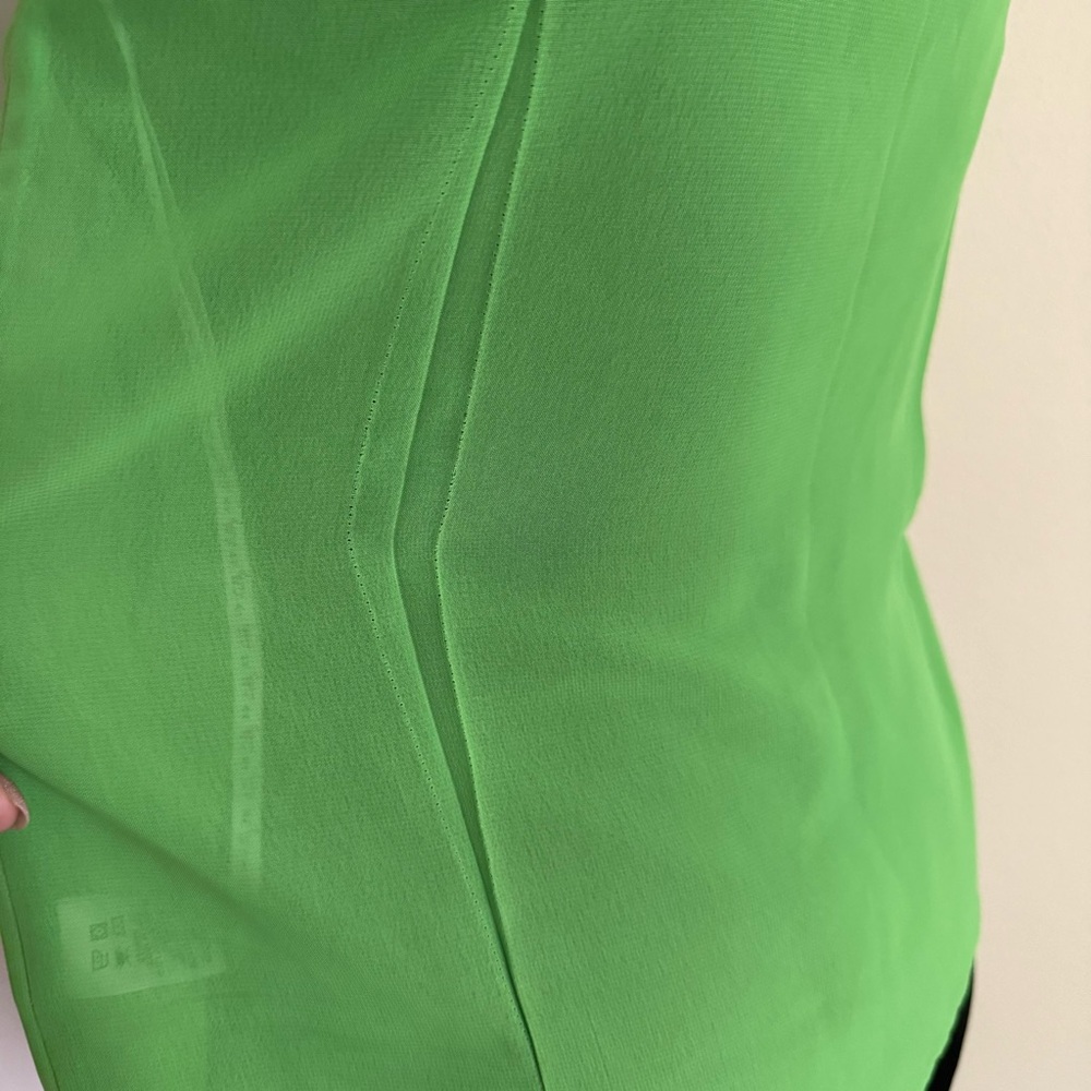 Lilly Pulitzer Green Ruffled Halter Blouse - Picture 14 of 14